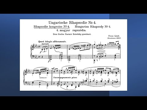 Franz Liszt: Hungarian Rhapsody No. 4 - A Fiery Journey of Passion and Virtuosity [Vadim Chaimovich]
