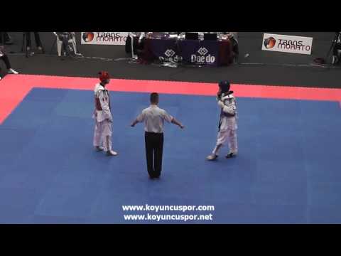 59kg Semifinal Estelle VANDERZWALM (FRA) vs (ITA) GASPA Cristina