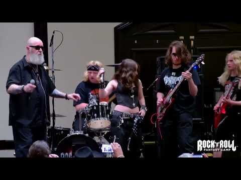 Freewheel Burnin at Rock and Roll Fantasy Camp, Phil Demmel as mentor