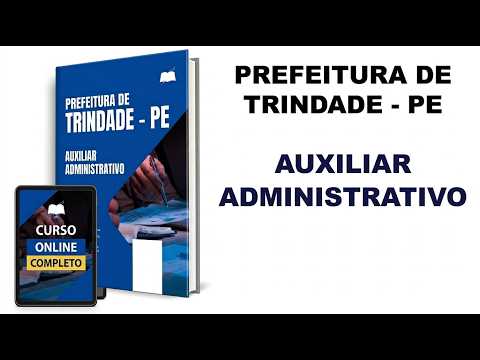 Apostila Concurso Prefeitura Municipal de Trindade PE 2026 Auxiliar Administrativo