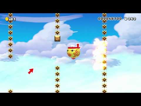 Infiltrating the Airship by Jabari - SUPER MARIO MAKER - No Commentary