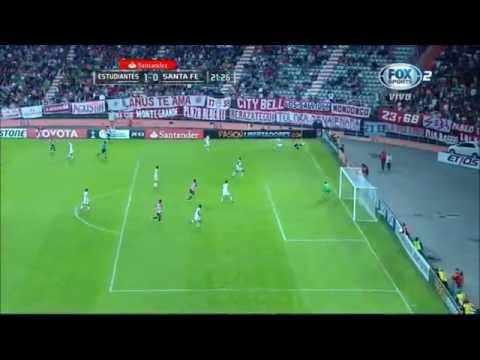 Estudiantes 2 - 1 Independiente Santa Fe Copa Libertadores 2015