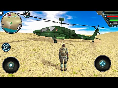 Retired Army Officer Simulator - Military Tank and Helicopter #3 - Android Gameplay
