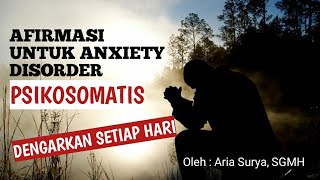 Download lagu AUDIO AFIRMASI ANXIETY DISORDER ( KECEMASAN ) INSOMNIA, HIPNOTERAPI ARIA SURYA mp3