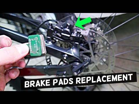HOW TO REPLACE DISC BRAKE PADS ON TREK POWER FLY POWERFLY