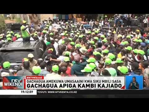 Gachagua apiga kambi Kajiado, asema rais Ruto ameshindwa na kazi