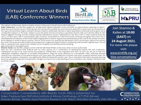 Conservation Conversations: Virtual Learn About Birds (LAB) Conference 2021 Winners (24Aug21)
