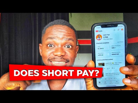 Does Short Pay? WATCH and see how much YOUTUBE PAID ME for my short videos 🙀😯 #?short #shorts