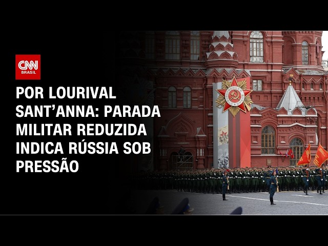 Análise: Parada militar reduzida indica Rússia sob pressão | CNN PRIME TIME