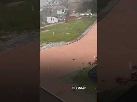 Chuva causa transtornos em cidades como Gandu, Teolândia, Wenceslau Guimarães e PTN