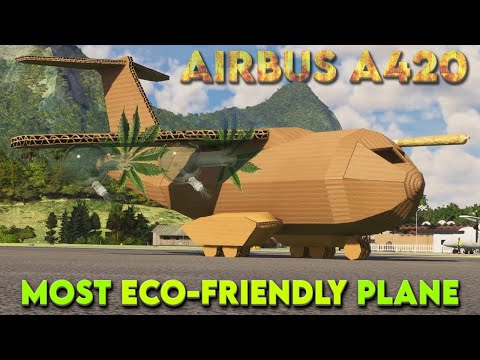 Secret Airbus Project - Most Eco-friendly Aircraft Ever | Airbus A420 | MSFS 4K