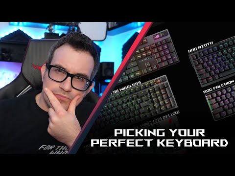 The entire ROG keyboard lineup! Find the best gaming keyboard for you