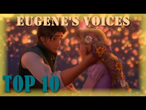 TOP 10 voices of Flynn Rider from "Tangled"