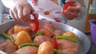 fırında yoğurt soslu tavuk tarifi