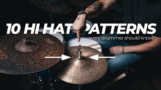 Download lagu 10 Hi-Hat Patterns Every Drummer Should Know | DRUM LESSON mp3