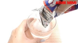 【ASMR】スノーパウダー＋クリアスライム　Snow powder＋Clear Slime- No talking