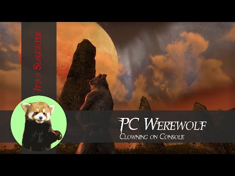CP 260 PC Werewolf Clowning on CP2k+ Console Players - ESO Werewolf PVP