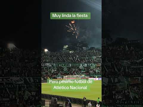 "Atlético Nacional 0-1 Atlético Bucaramanga | Liga BetPlay |" Barra: Los del Sur &bull; Club: Atlético Nacional