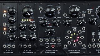 Video thumbnail for Black Spring Reverb sound demo by Erica Synths