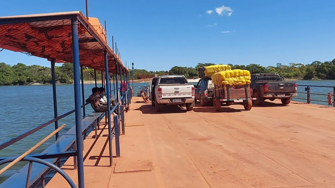 CONFRESA MT, PASSANDO NA BALSA DO RIO XINGU ATÉ SINOP !