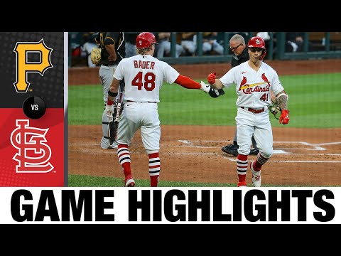 Cardinals belt three homers in 5-4 win on Opening Day | Pirates-Cardinals Game Highlights 7/24/20