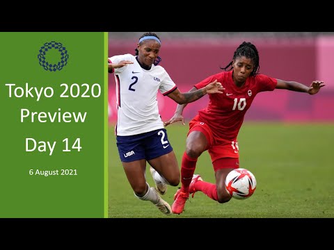 Tokyo 2020 Preview: Day 14 (21 sports, 25 gold medals)