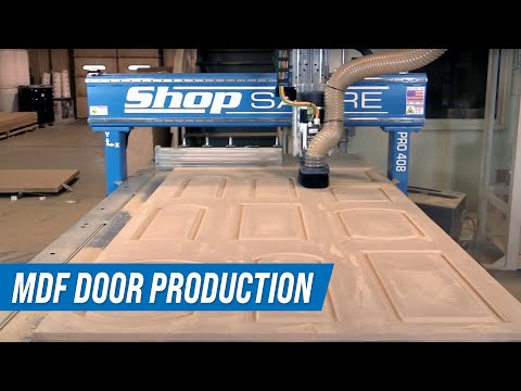 ShopSabre CNC – MDF Door Productionvideo thumb