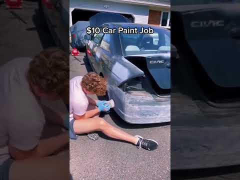 $10 Car Paint Job