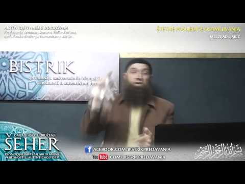 Mr. Zijad Ljakić - Štetne posljedice osamljivanja