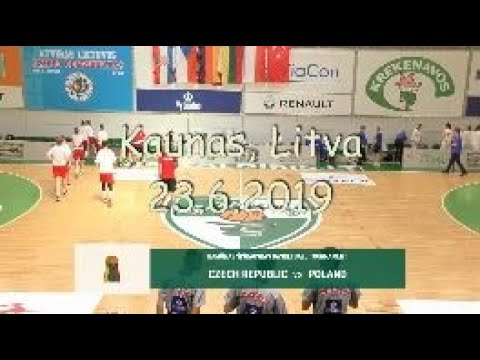 2019_0623 Turnaj U15 _ Kaunas Litva _ ČR - Polsko