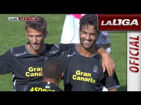 Gol de Masoud (0-1) en el CE Sabadell - UD Las Palmas - HD