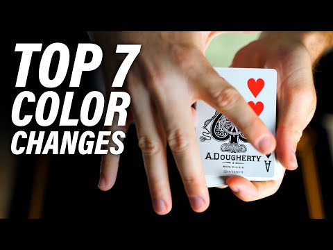 TOP 7 Color Changes Explained | Magic tutorial