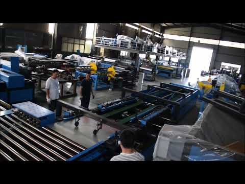 U shape auto duct line 5 running before delivery on 20220610