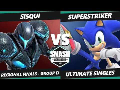 SWT EU RF Group D - sisqui (Dark Samus) Vs. SuperStriker (Sonic) SSBU Ultimate Tournament