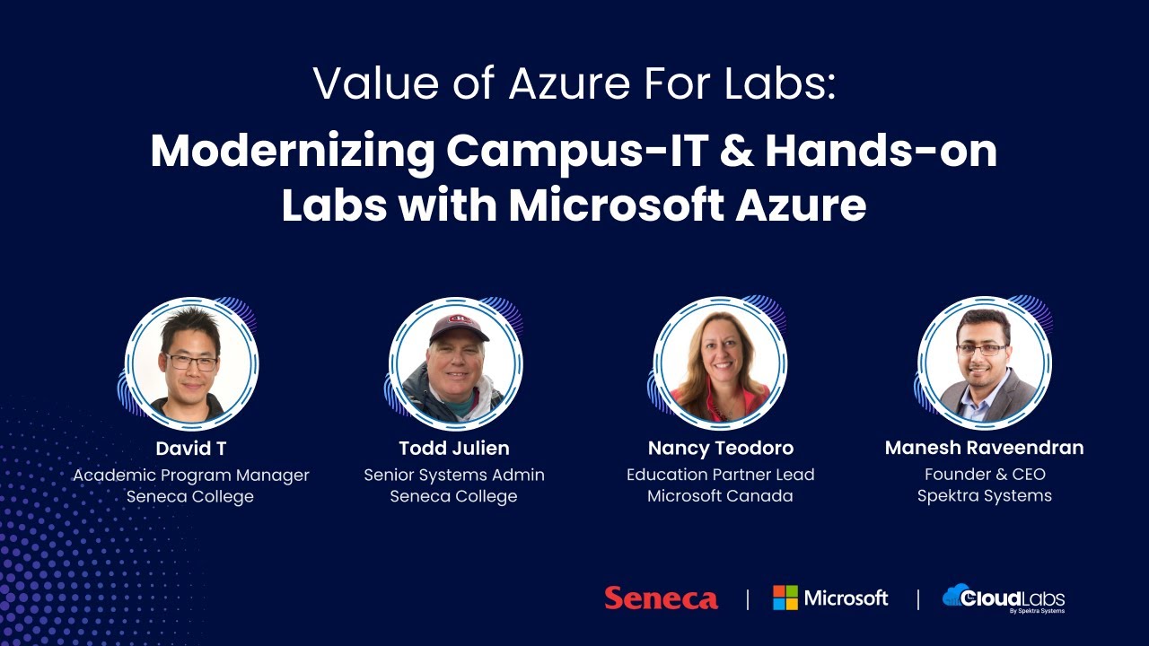 Modernize Campus IT and Hands-on Labs with Microsoft Azure - Webinar