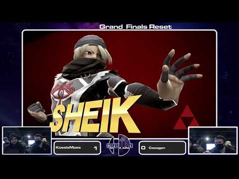 IC | KOSSismoss (Mr. GNW) vs Cacogen (Sheik) - Orbitar 37 - Grand Finals