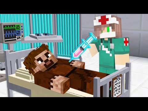 Poor guy broke his arm 🦴 - Minecraft