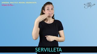 En la Mesa - Aprende LSE / Tutorial InfoSordos