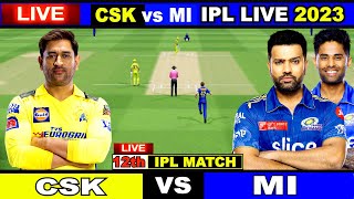 Live: MI Vs CSK, Match 12, Mumbai | IPL Live Scores & Commentary | IPL LIVE 2023 | 1st Innings
