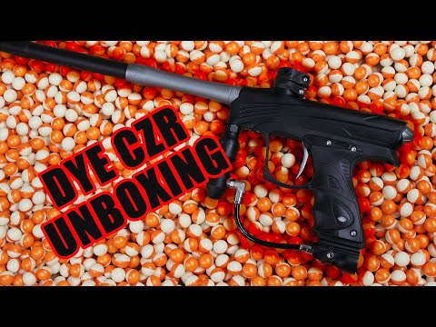 DYE CZR UNBOXING | Jaegers Subsurface Paintball