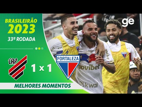 Gols e lances de Athletico Paranaense x Fortaleza