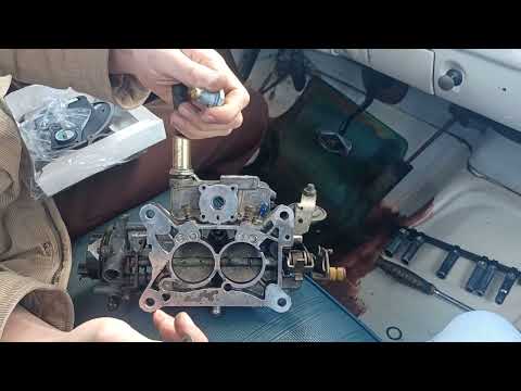 Motorcraft 2 barrel carburetor rebuild 2100 2150