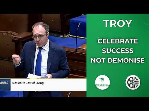 Robert Troy defends energy supports and backs innovation