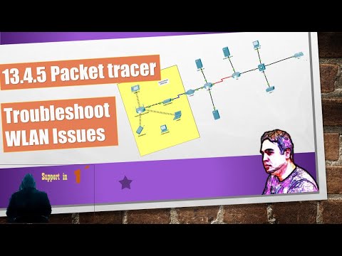 13.4.5 Packet Tracer – Troubleshoot WLAN Issues