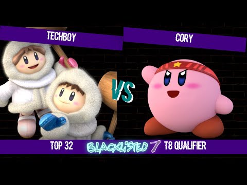 Blacklisted 7 Top 32 LR4 - techboy (Ice Climbers) vs Cory (Kirby)