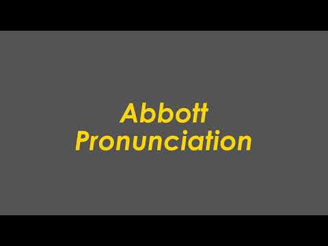 HOW TO PRONOUNCE ABBOTT