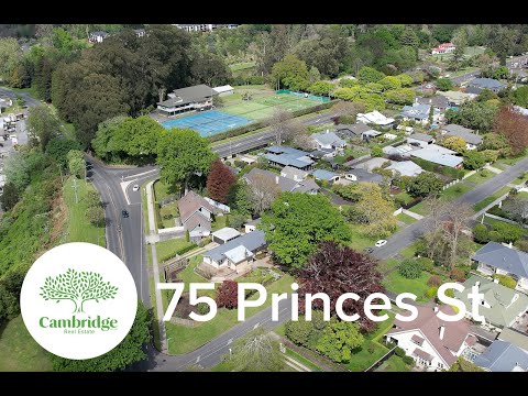 75 Princes Street, Cambridge, Waipa, Waikato, 3房, 2浴, 独立别墅