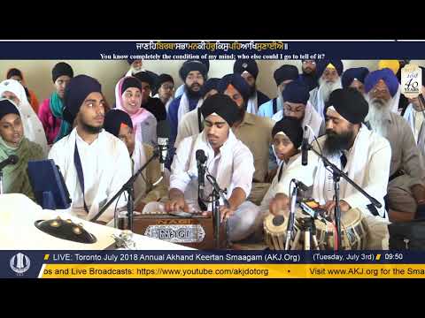 036 Toronto July 2018 - Tuesday Evening - Bhai Kudhrit Singh Jee Toronto