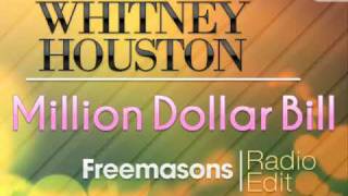 Whitney Houston Million Dollar Bill Freemasons Radio Edit