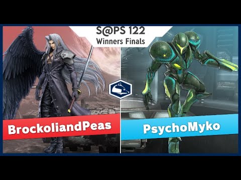 S@PS 122 Ultimate Singles - BrockoliandPeas(Sephiroth) vs PsychoMyko(Dark Samus) Winners Finals